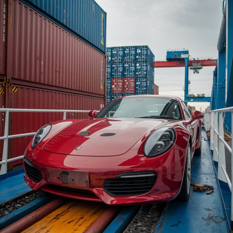 ship my car from Dubai to Canada