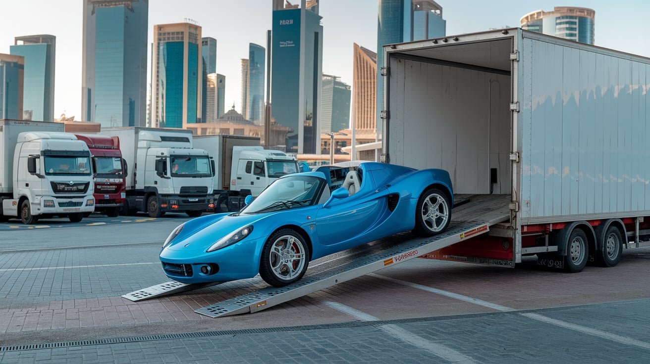 Import cars from Saudi Arabia to Dubai